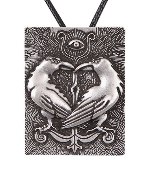 Odin's Ravens Necklace