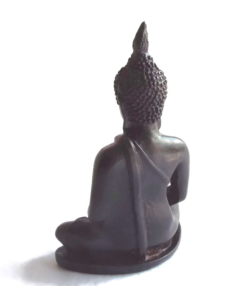 Small Thai Buddha Figure Back