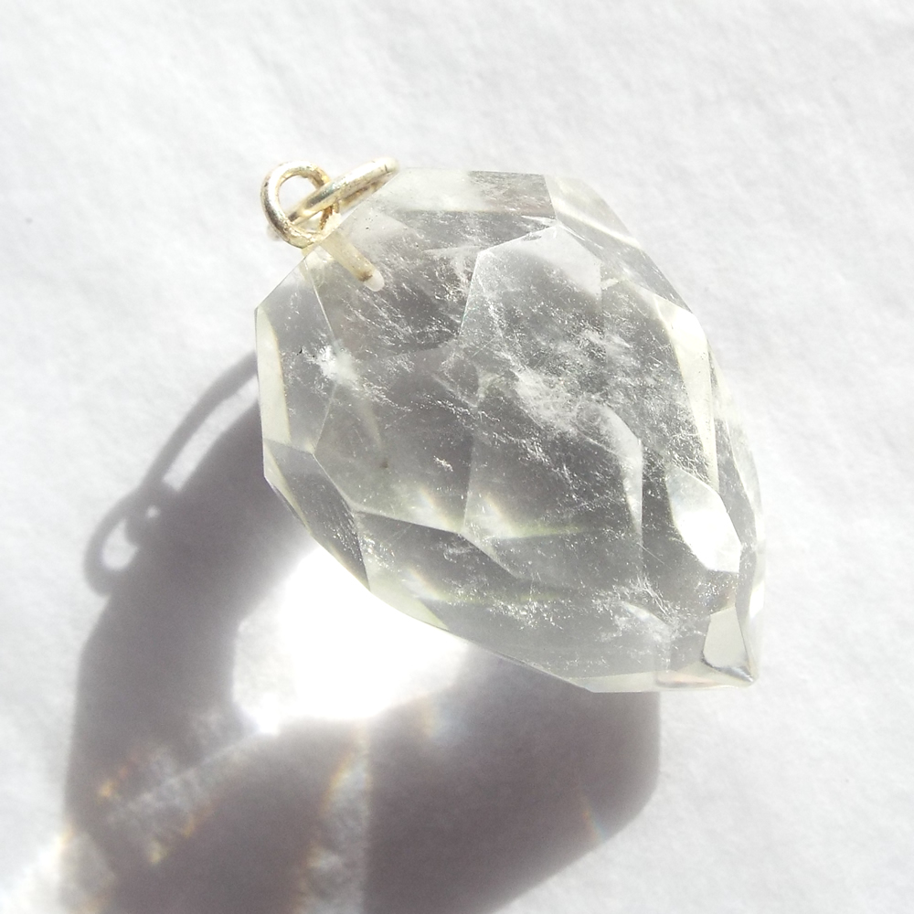 Quartz Grape Pendant